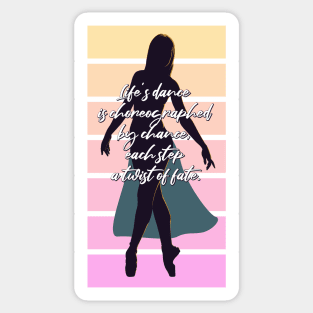 Quotes about life Sticker